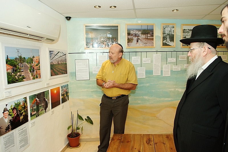 5 שנים אחרי "ההתנתקות": ליצמן במוזיאון גוש-קטיף