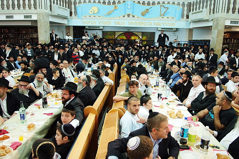 ההתוועדות בכפר-חב"ד