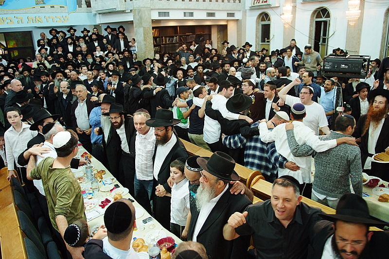 ההתוועדות בכפר-חב"ד