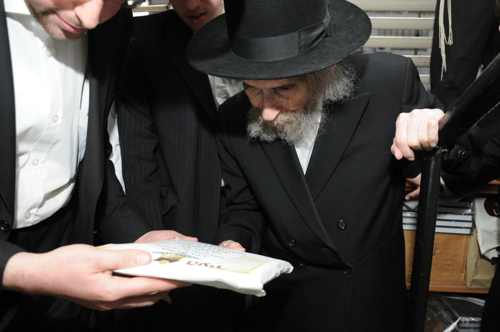 תיעוד: חנוכה עם הגראי"ל שטיינמן והגר"נ קרליץ