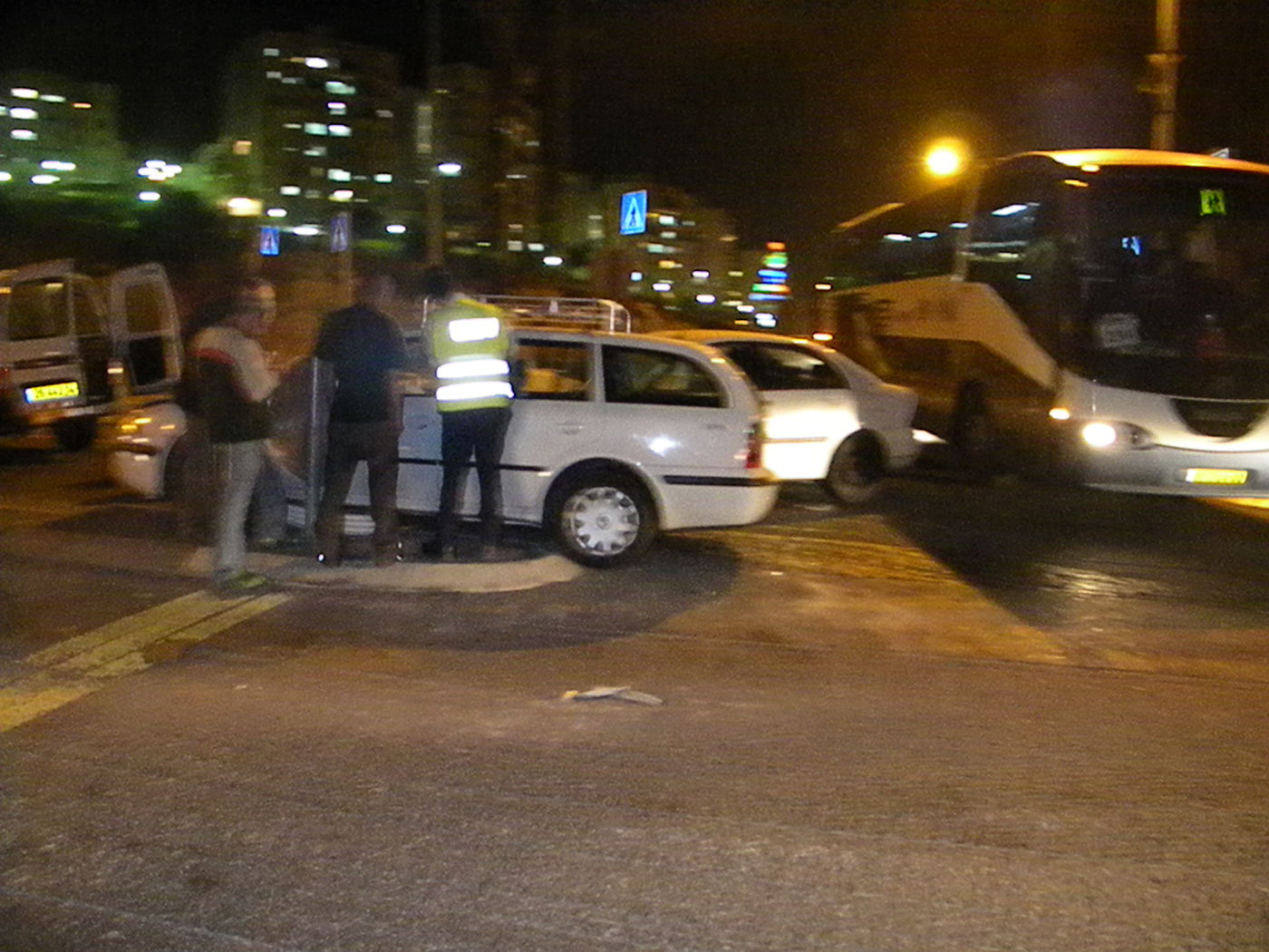 חשמונאים, בעיצומו של חנוכה: תאונה קשה