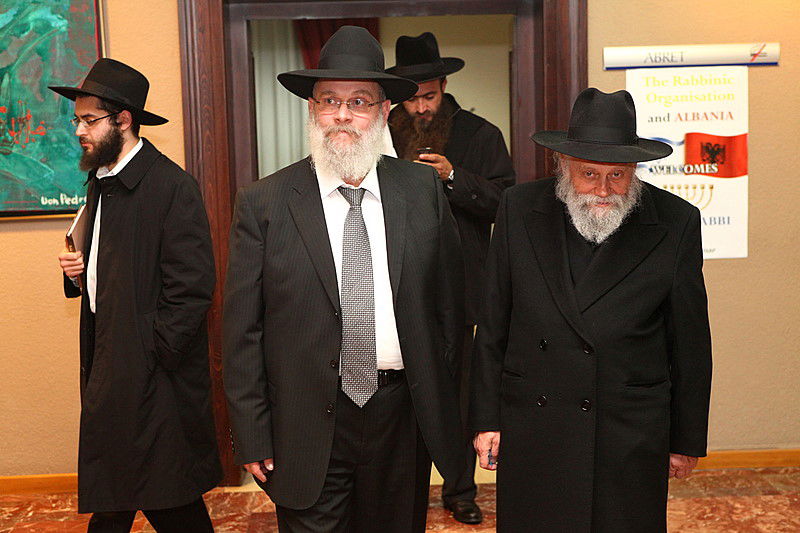 הרב עמאר הכתיר רב למדינת אלבניה