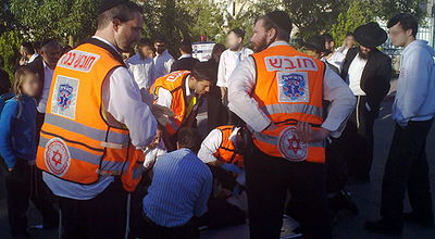 התאונה, הערב