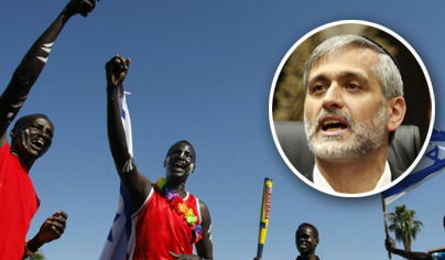 ישי על רקע מחאת סודנים