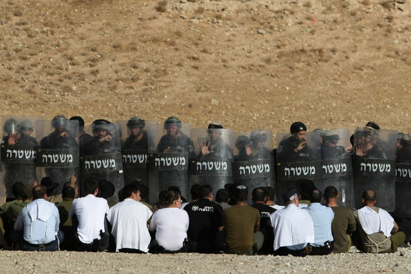 התרחיש: חרדים מחוללים מהומות; שוטרים התאמנו