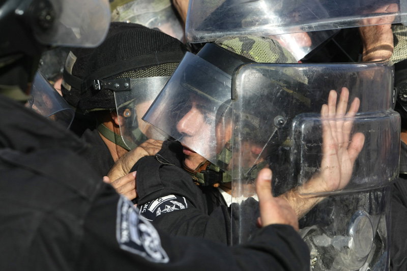 התרחיש: חרדים מחוללים מהומות; שוטרים התאמנו