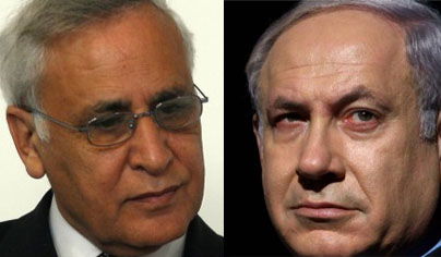 נתניהו וקצב (צילומים: פלאש 90)