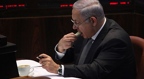 נתניהו בכנסת