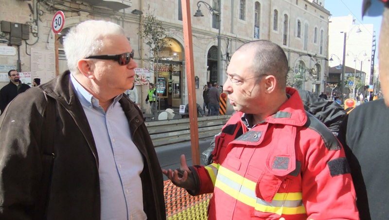 מכבי האש, וסולם הגבהים במאה שערים • צפו בגלריה