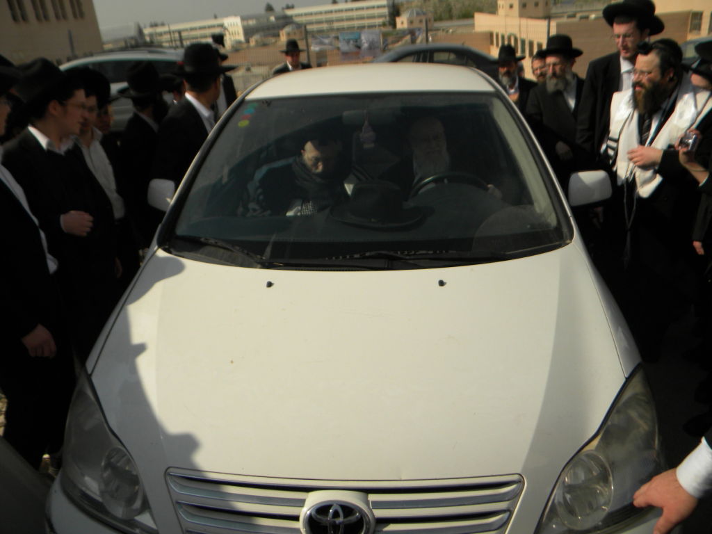 מודיעין-עלית: זקן ראשי-הישיבות הגיע לביקור