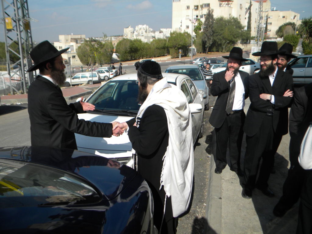 מודיעין-עלית: זקן ראשי-הישיבות הגיע לביקור