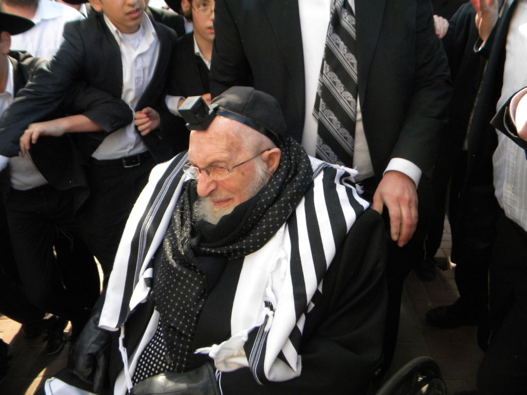 מודיעין-עלית: זקן ראשי-הישיבות הגיע לביקור