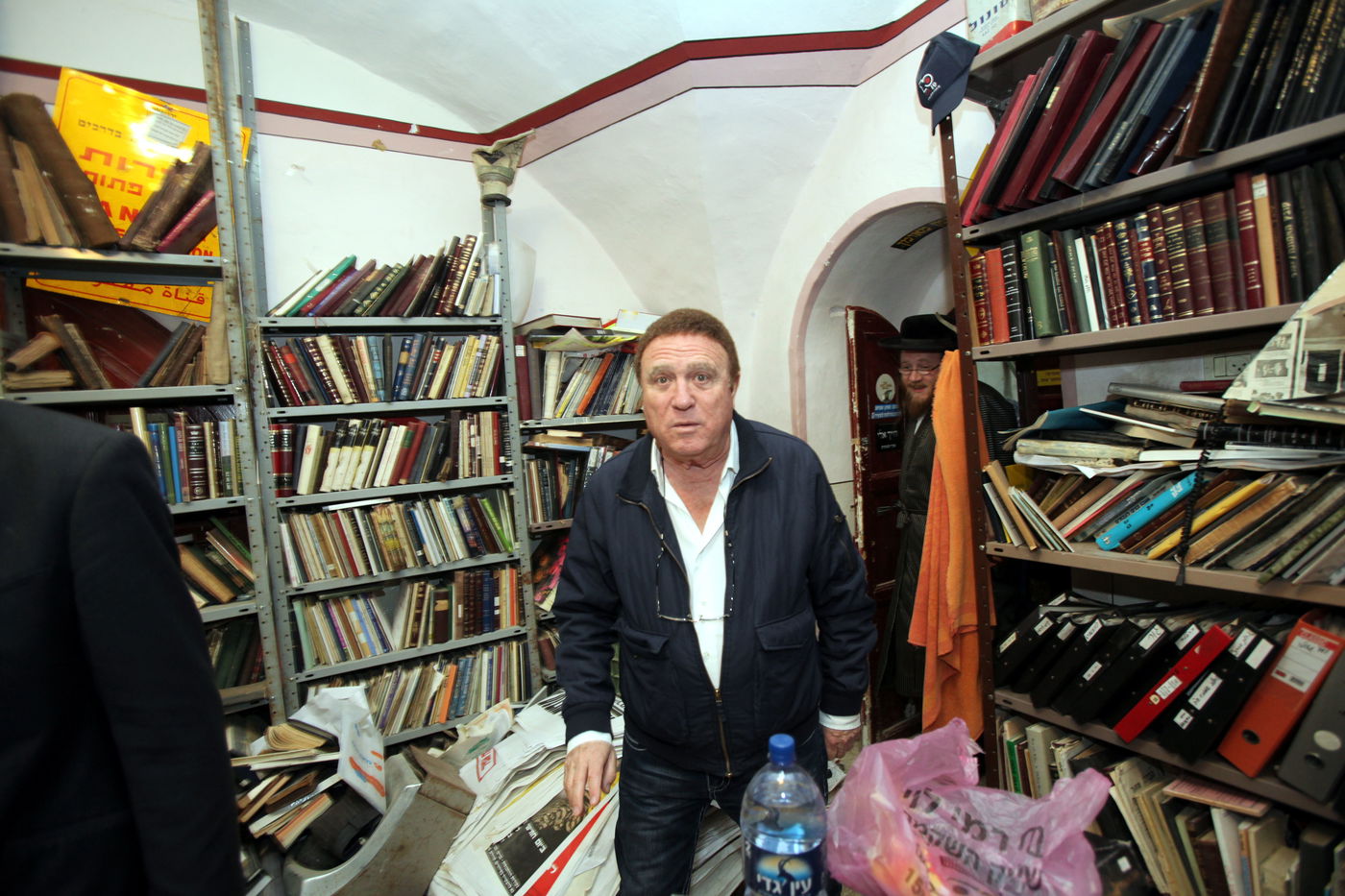 פפנהיים וקרויס אירחו את יהורם גאון במאה שערים