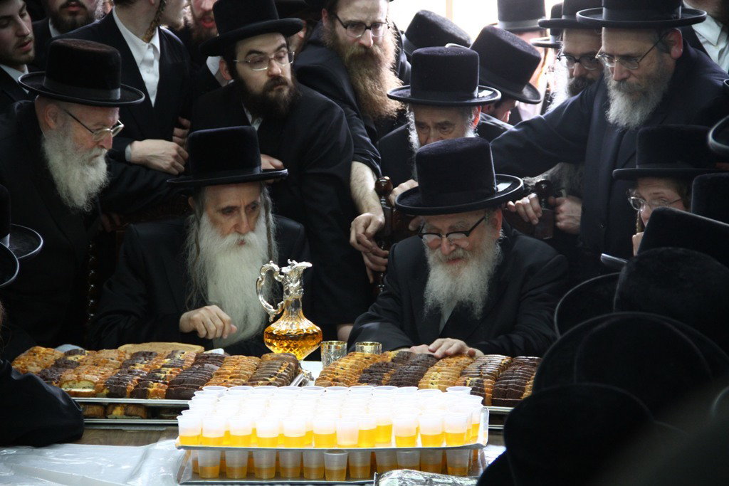 שעה לאחר שנחת בארץ: האדמו"ר מסקווירא בטיש