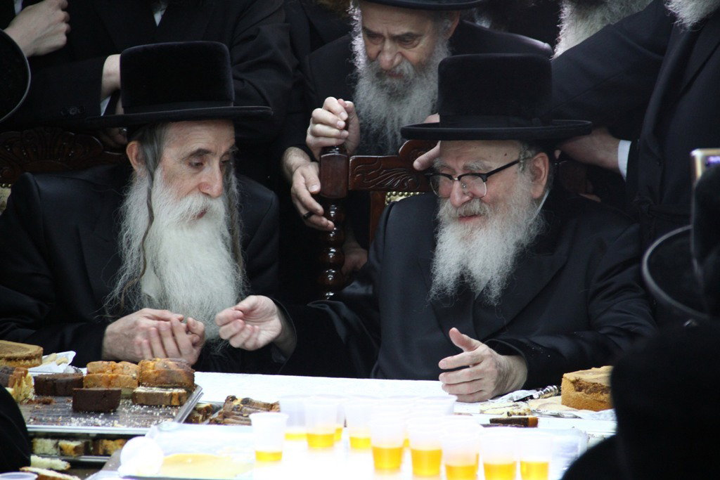 שעה לאחר שנחת בארץ: האדמו"ר מסקווירא בטיש