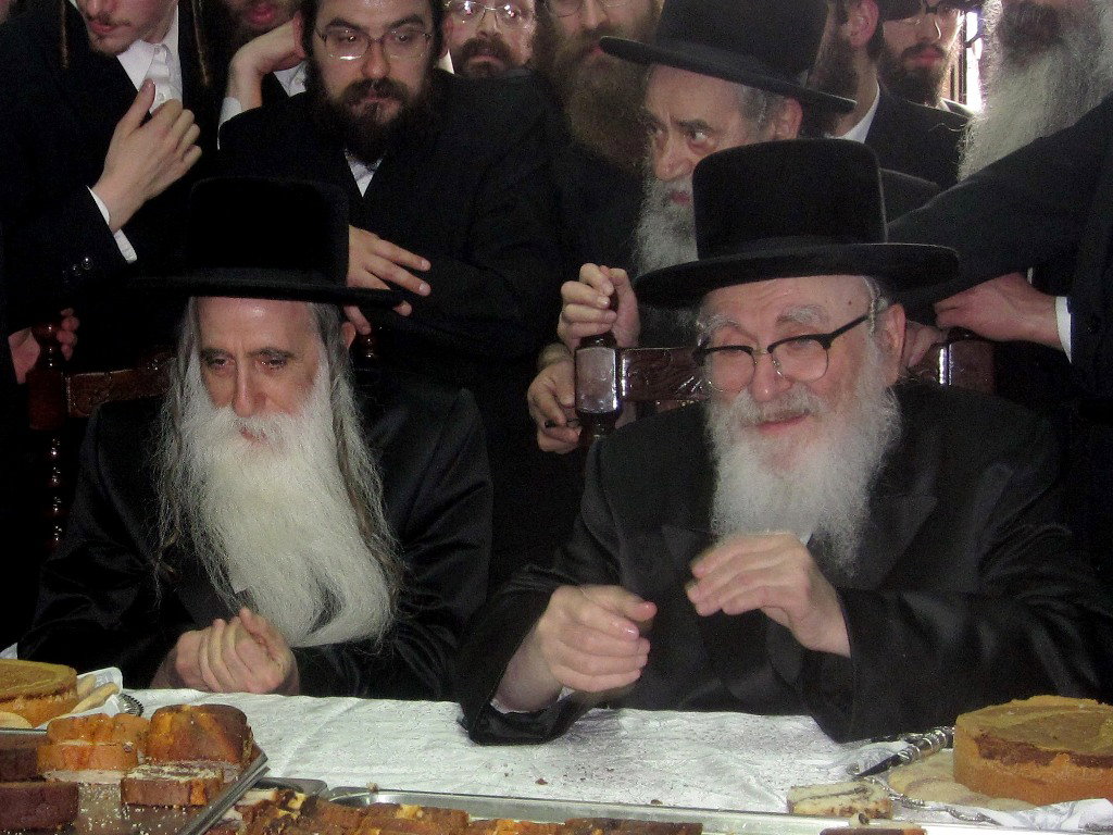 שעה לאחר שנחת בארץ: האדמו"ר מסקווירא בטיש