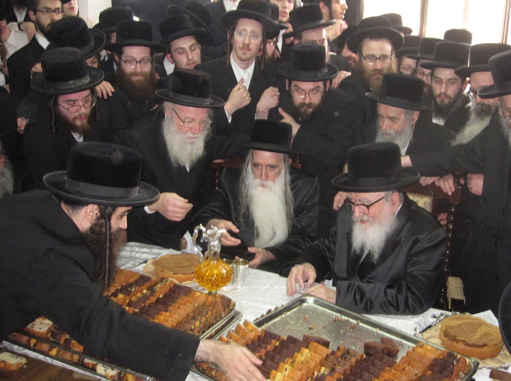 שעה לאחר שנחת בארץ: האדמו"ר מסקווירא בטיש