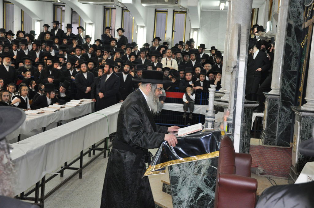 האדמו"ר מסאטמר בבני- ברק: המונים קיבלו את פניו