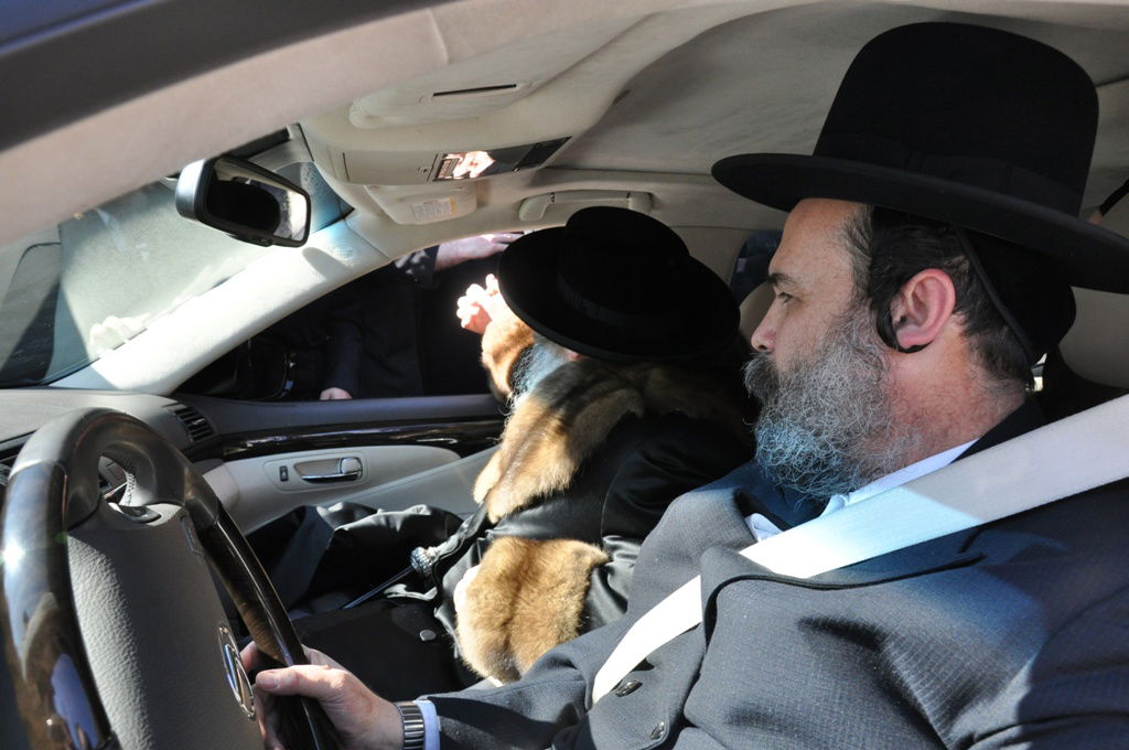 כ"ק האדמו"ר מסאטמר שליט"א נחת בישראל