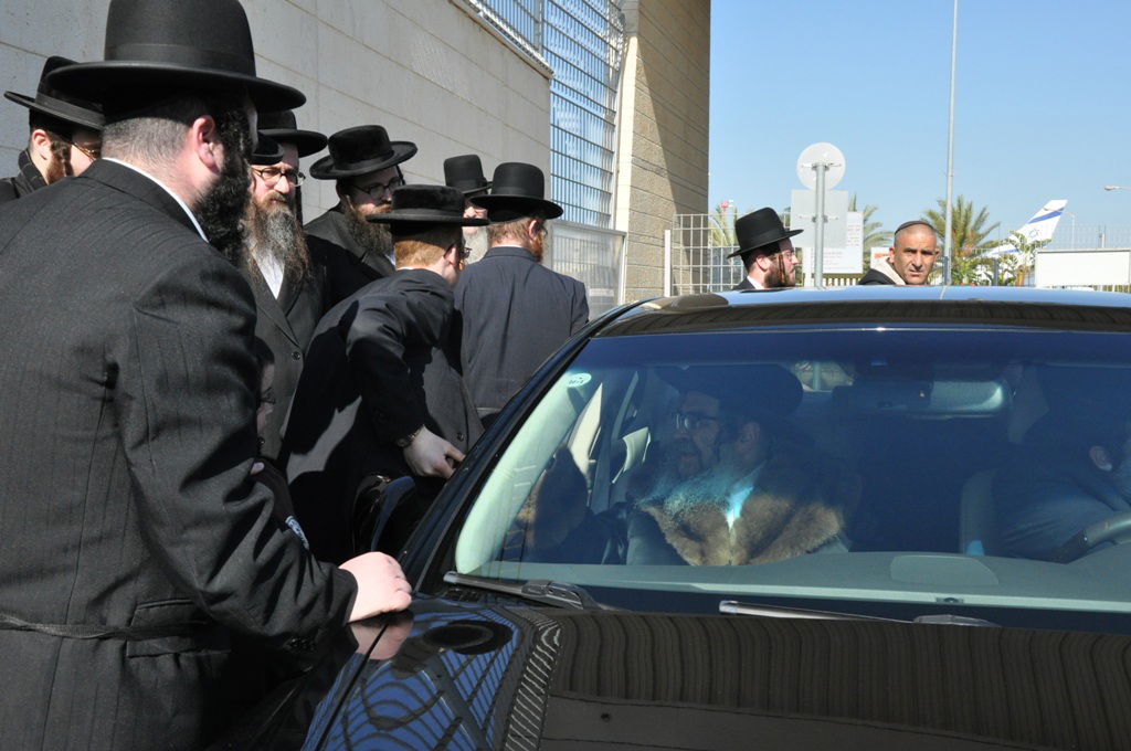 כ"ק האדמו"ר מסאטמר שליט"א נחת בישראל