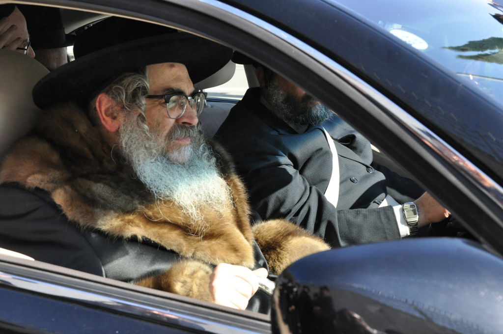 כ"ק האדמו"ר מסאטמר שליט"א נחת בישראל