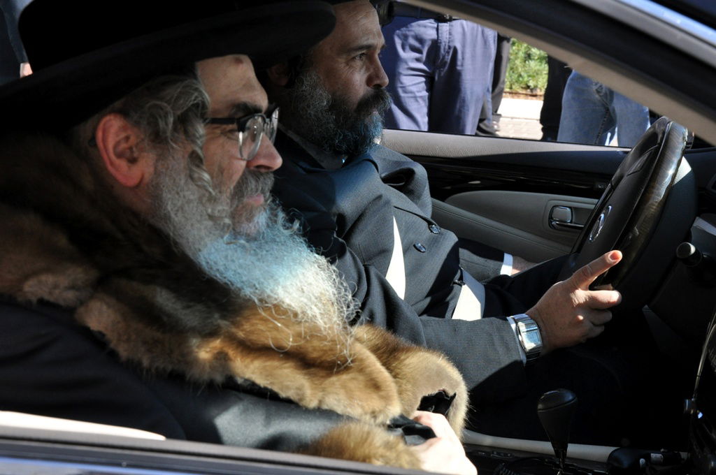 כ"ק האדמו"ר מסאטמר שליט"א נחת בישראל