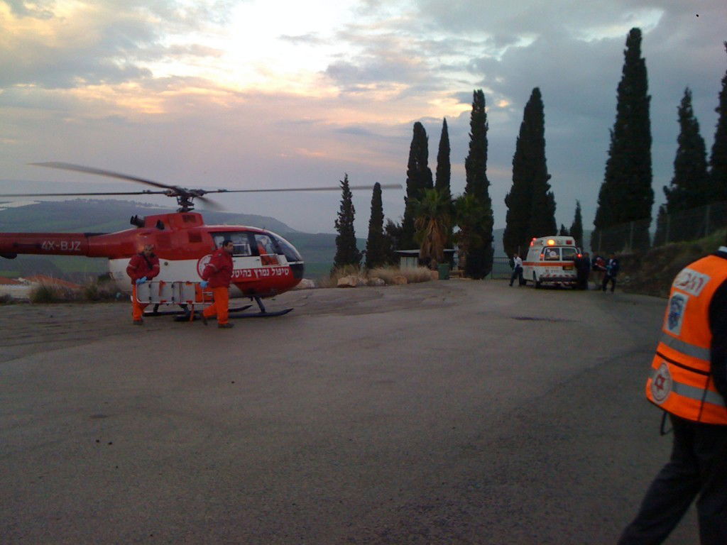 ילד טבע ביבניאל; מצבו קשה מאוד