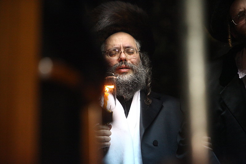 תיעוד מרהיב: שמחת בית צאנז