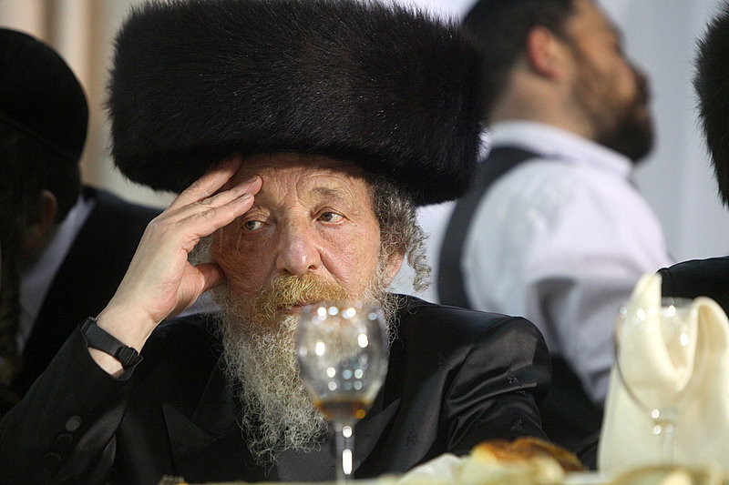 תיעוד מרהיב: שמחת בית צאנז