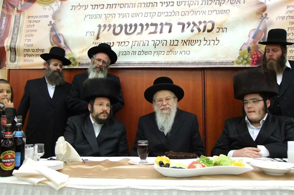 קהילות הקודש בביתר-עילית מצדיעים לראש-העיר, הרב מאיר רובינשטיין