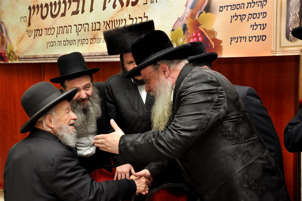 קהילות הקודש בביתר-עילית מצדיעים לראש-העיר, הרב מאיר רובינשטיין