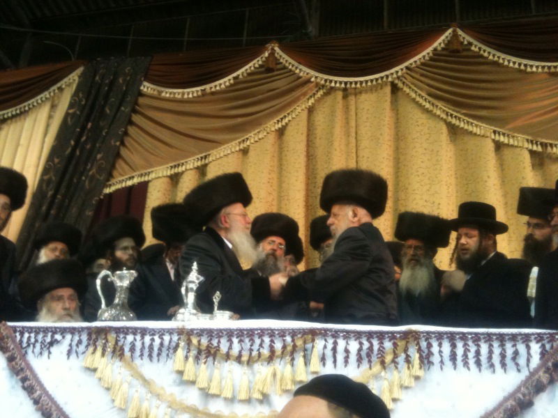 צפו: תמונות שהודלפו מחתונת סלונים