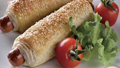 חדש מזוגלובק: נקניקייה עסיסית מן הצומח עטופה בבצק עלים