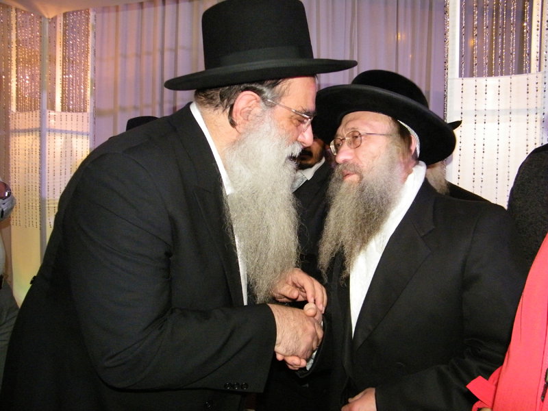 גלריה: שמחת נישואי בתו של הרב רפאל כהן