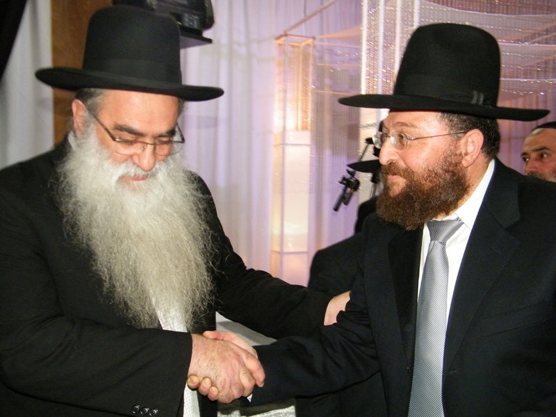 גלריה: שמחת נישואי בתו של הרב רפאל כהן