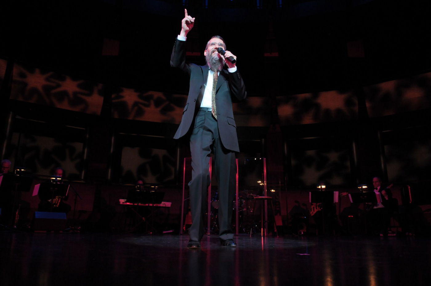 אברהם פריד ושלומי גרטנר נפגשו על הבמה