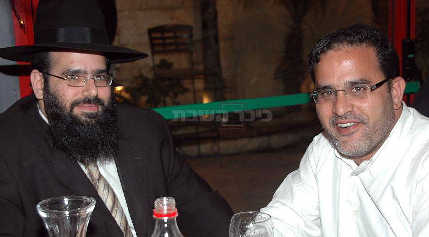 מימין: יצחק קקון ואחיו מיכאל