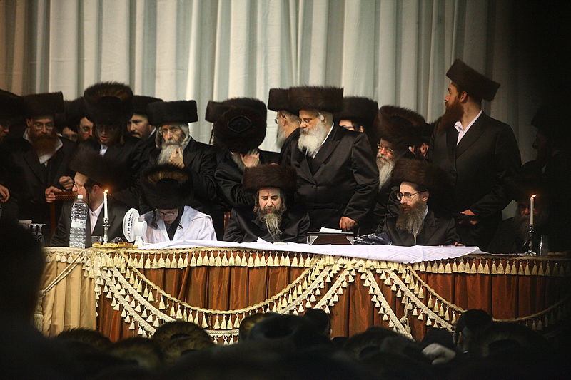 תחת גשם עז: חתונת בתו של כ"ק האדמו"ר מרחסמטריווקא