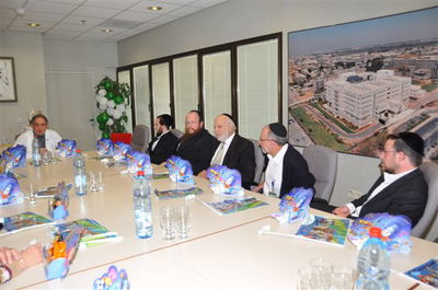 ילדי מודיעין עלית ריגשו את הילדים החולים