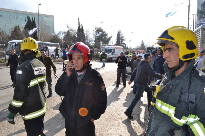 דם, ותמרות עשן: תיעוד מחריד מהזירה