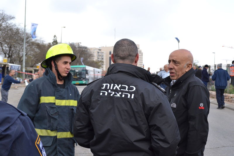 דם, ותמרות עשן: תיעוד מחריד מהזירה