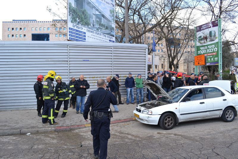 דם, ותמרות עשן: תיעוד מחריד מהזירה