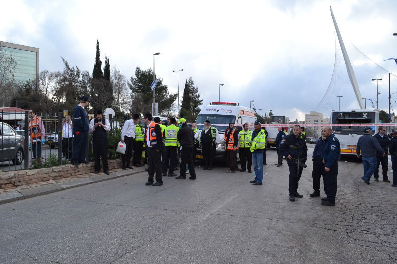 דם, ותמרות עשן: תיעוד מחריד מהזירה