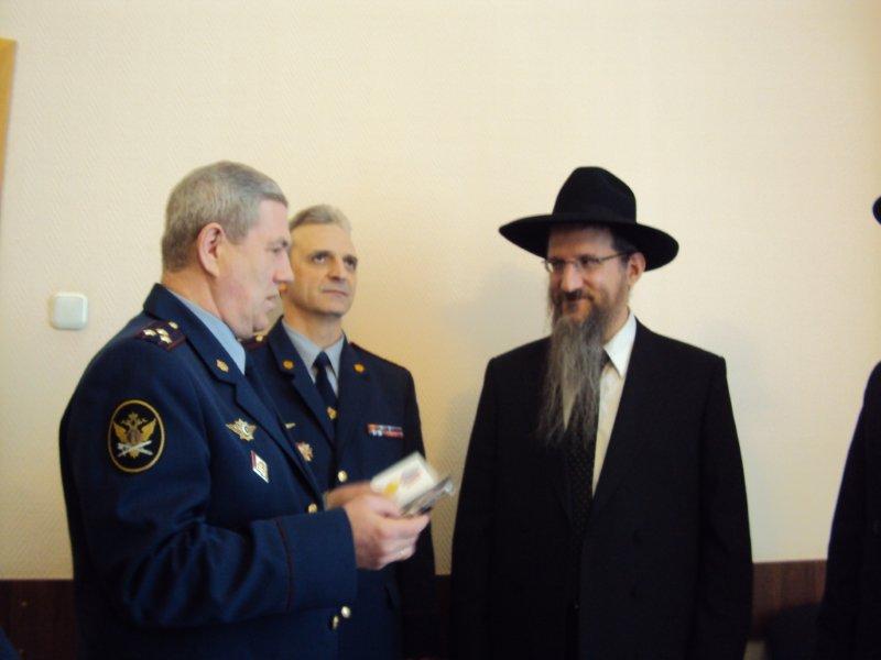 במעמד היסטורי: בית כנסת נחנך עבור אסירים יהודים בבית הכלא ברוסיה