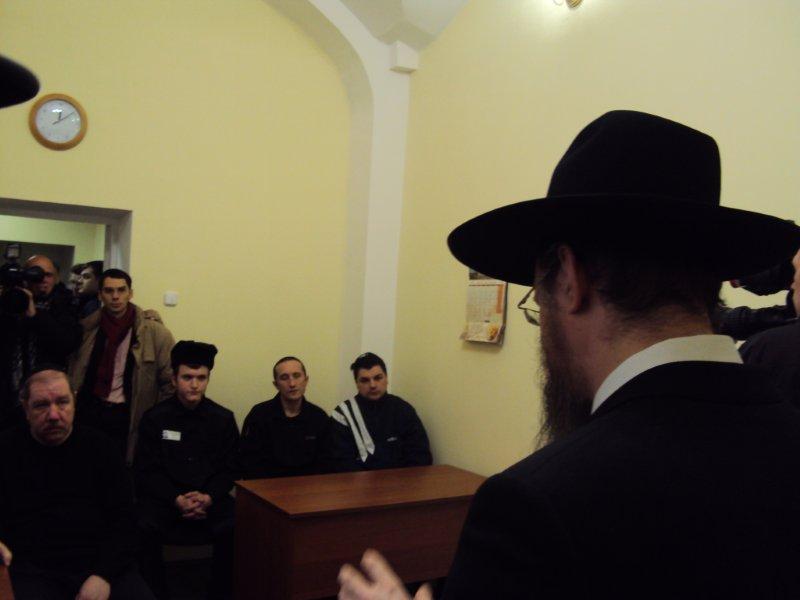 במעמד היסטורי: בית כנסת נחנך עבור אסירים יהודים בבית הכלא ברוסיה