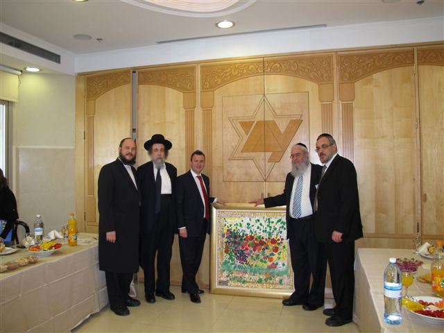 אורח בבני-ברק: ראש עיריית בודפסט