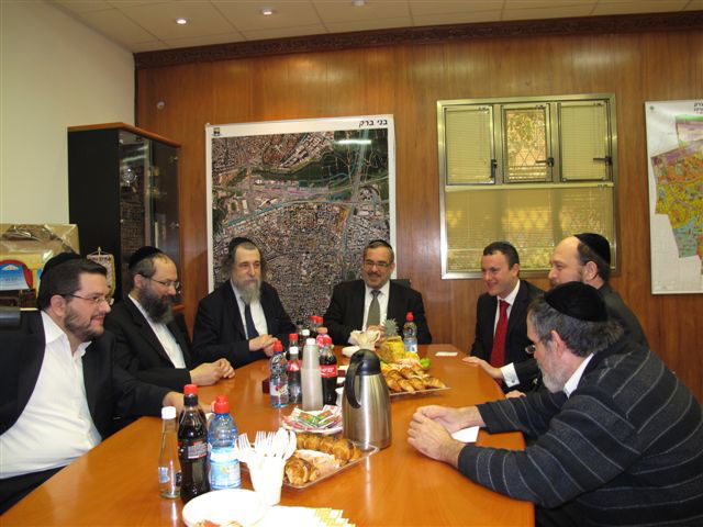 אורח בבני-ברק: ראש עיריית בודפסט