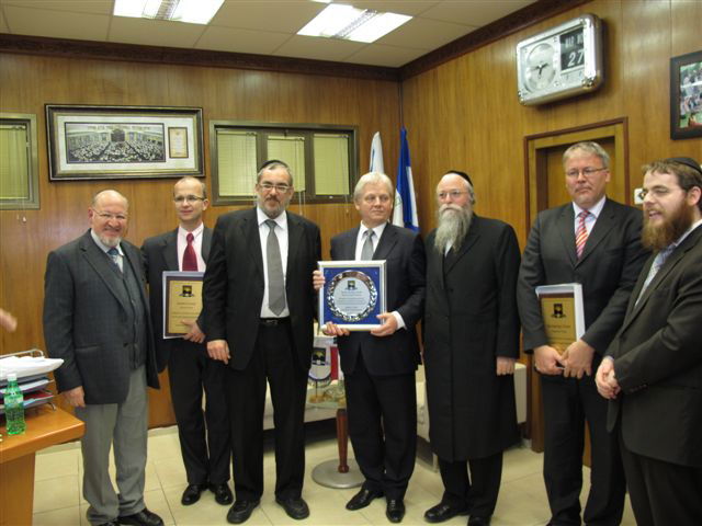 אורח בבני-ברק: ראש עיריית בודפסט