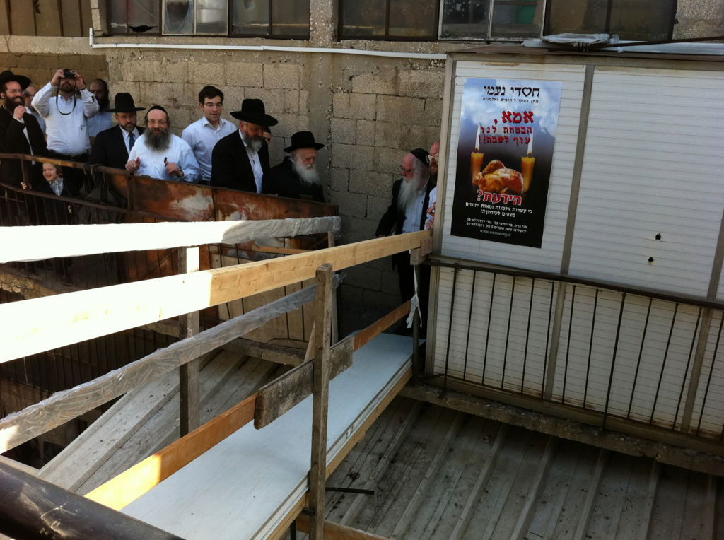 כדי להקל על הגר"ח קנייבסקי: נבנה גשר למאפייה