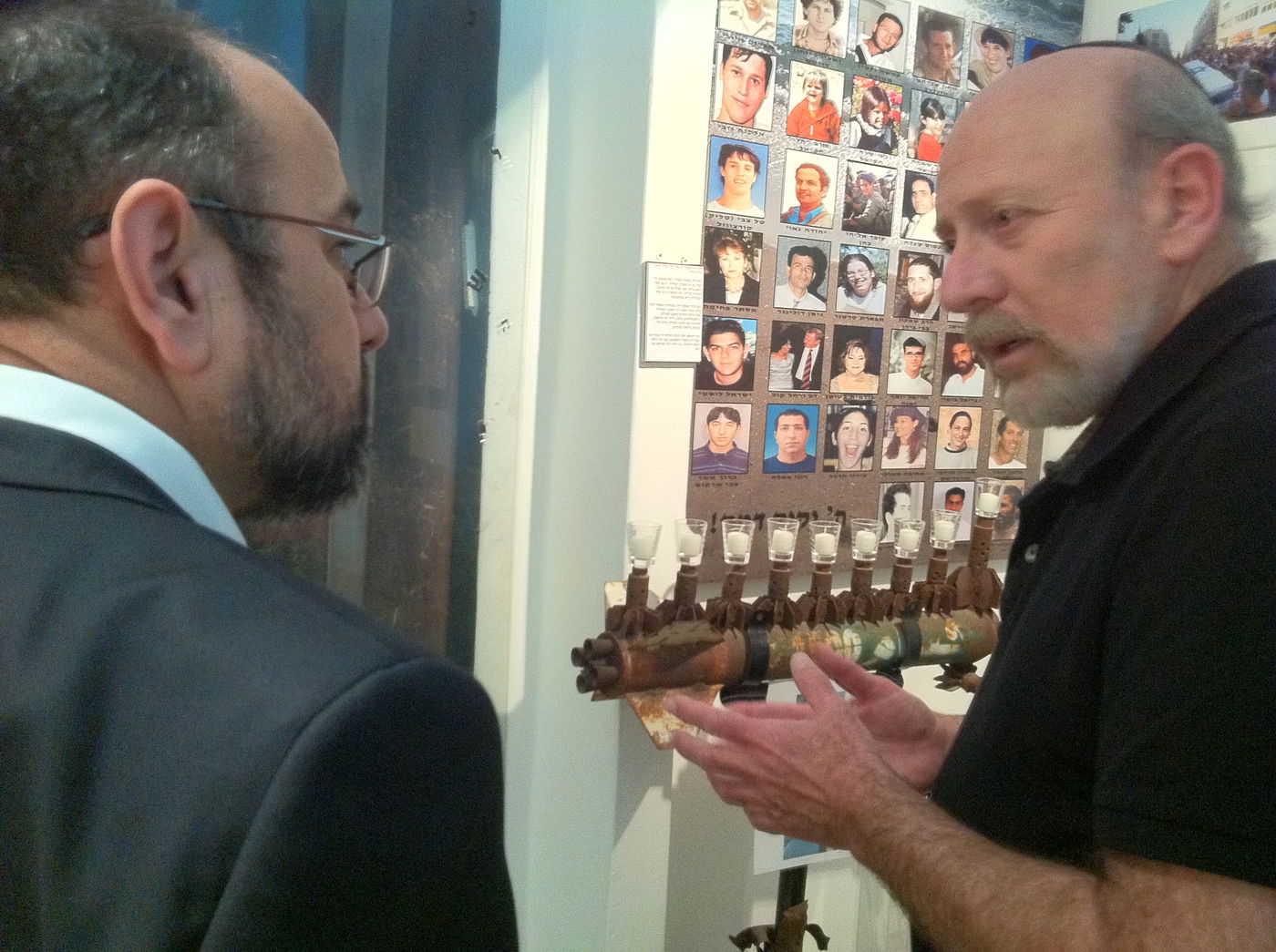 צפו בתיעוד: השר יעקב מרגי במוזיאון גוש קטיף